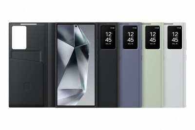 Foto 5 | Funda Smart View Wallet Para Samsung Galaxy S24, Color Verde Claro - Venta Internacional.