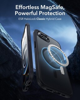 Foto 3 | Funda Esr Para Iphone 16e Con Magsafe, Negra A Prueba De Golpes - Venta Internacional.