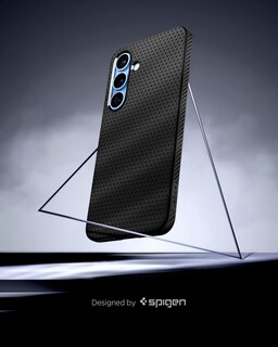 Foto 3 | Funda Spigen Liquid Air Para Samsung Galaxy S25, Color Negro Mate - Venta Internacional.