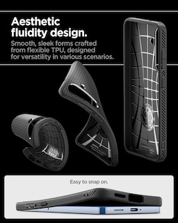 Foto 6 | Funda Spigen Liquid Air Para Samsung Galaxy S25, Color Negro Mate - Venta Internacional.