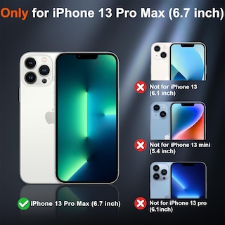 Foto 2 | Funda Magnética Supfine Para Iphone 13 Pro Max, Azul Y Morado - Venta Internacional.