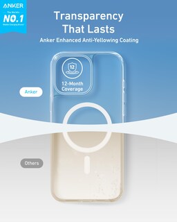 Foto 2 | Funda De Teléfono Anker Maggo Clear Magnética Para Iphone 16 - Venta Internacional.