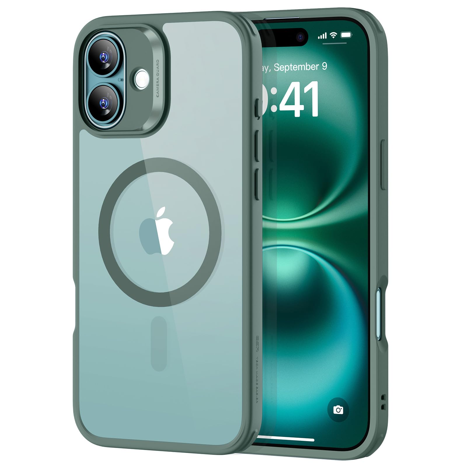 Foto 2 pulgar | Funda De Teléfono Esr Para Iphone 16 Con Magsafe De Grado Militar Transparente - Venta Internacional.
