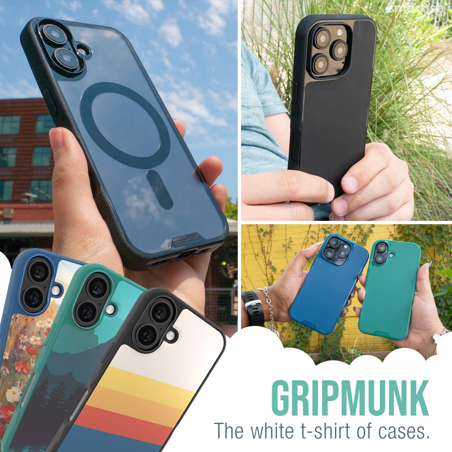 Foto 7 pulgar | Funda Magnética Smartish  Gripmunk Con Magsafe Para Iphone 16 - Venta Internacional.