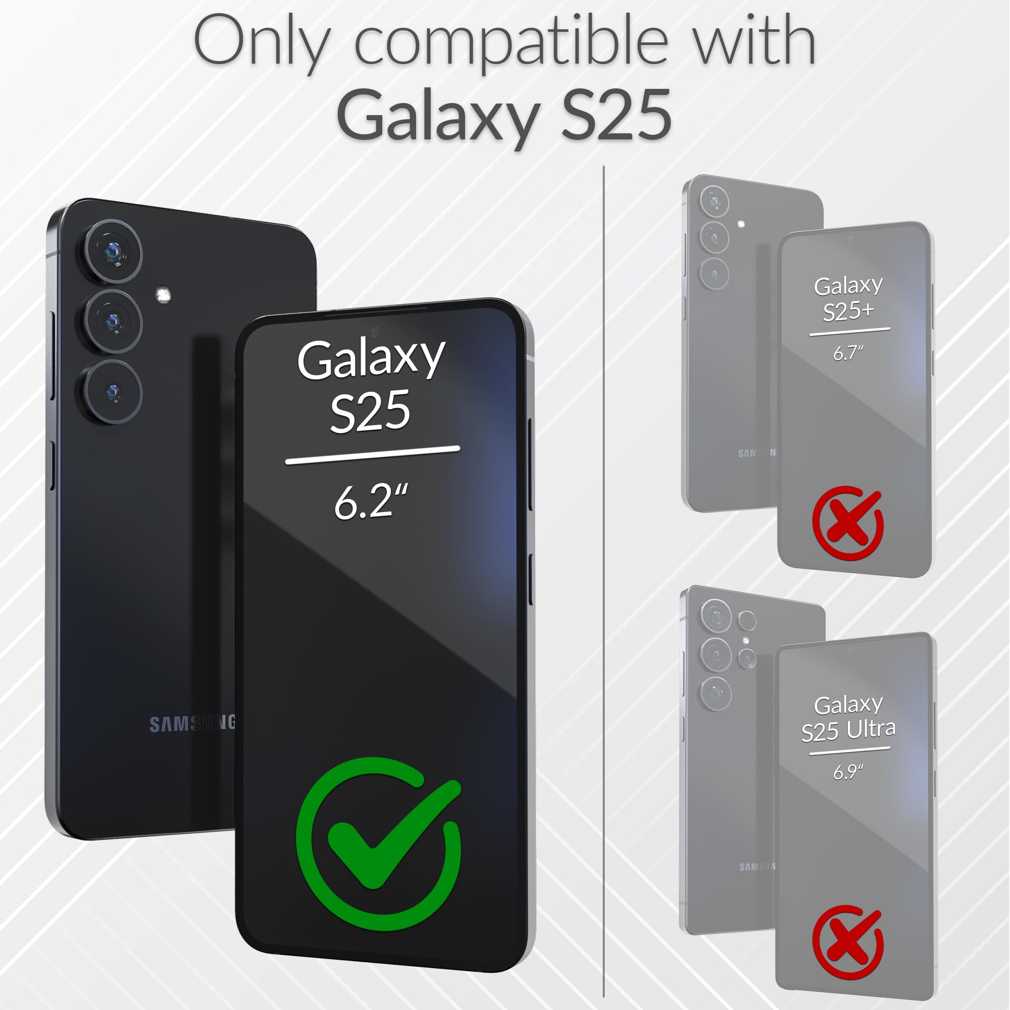 Foto 3 pulgar | Funda Crave Dual Guard A Prueba De Golpes Para Samsung Galaxy S25 - Venta Internacional.
