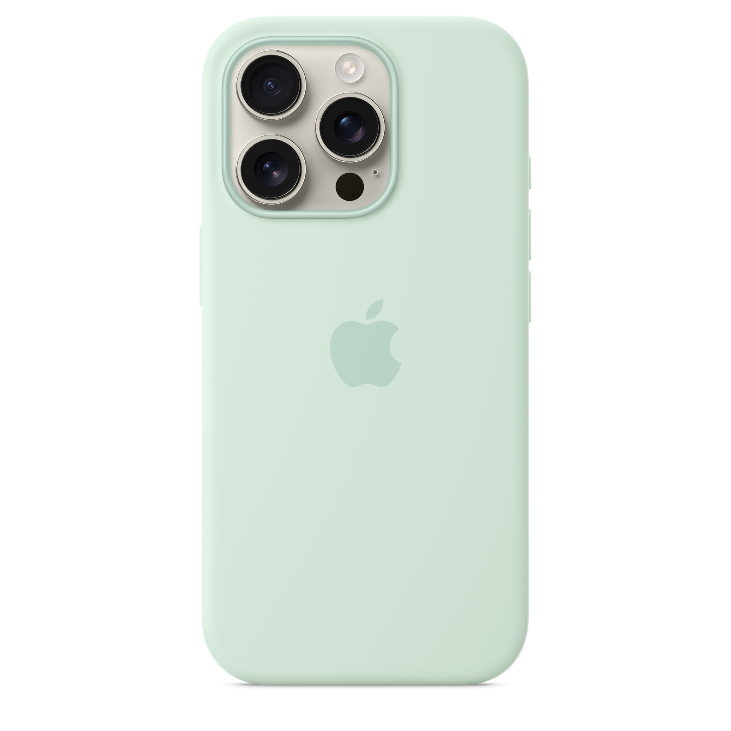 Foto 4 pulgar | Funda De Silicona Para Apple Iphone 16 Pro Con Magsafe Aquamarine - Venta Internacional.