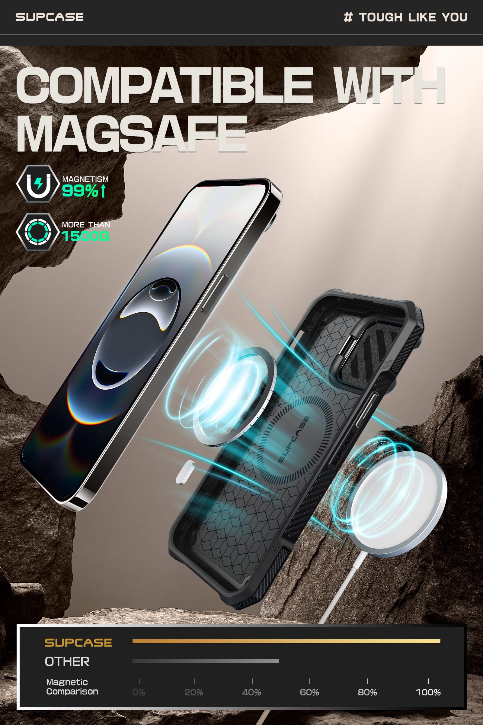 Foto 8 pulgar | Funda De Teléfono Supcase Para Iphone 16e/15/14/13 Con Funda De Cámara - Venta Internacional.