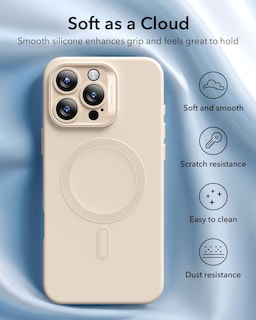 Foto 5 | Funda Esr Para Iphone 16 Pro Con Magsafe, A Prueba De Golpes, Color Canela Claro - Venta Internacional.