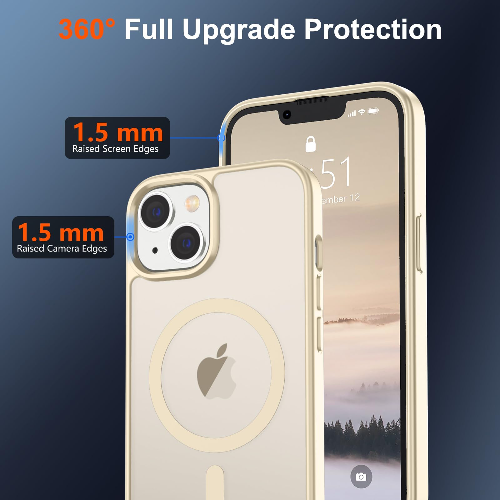Foto 5 pulgar | Funda Magnética Supfine Para Iphone 15 Plus/14 Plus - Venta Internacional.