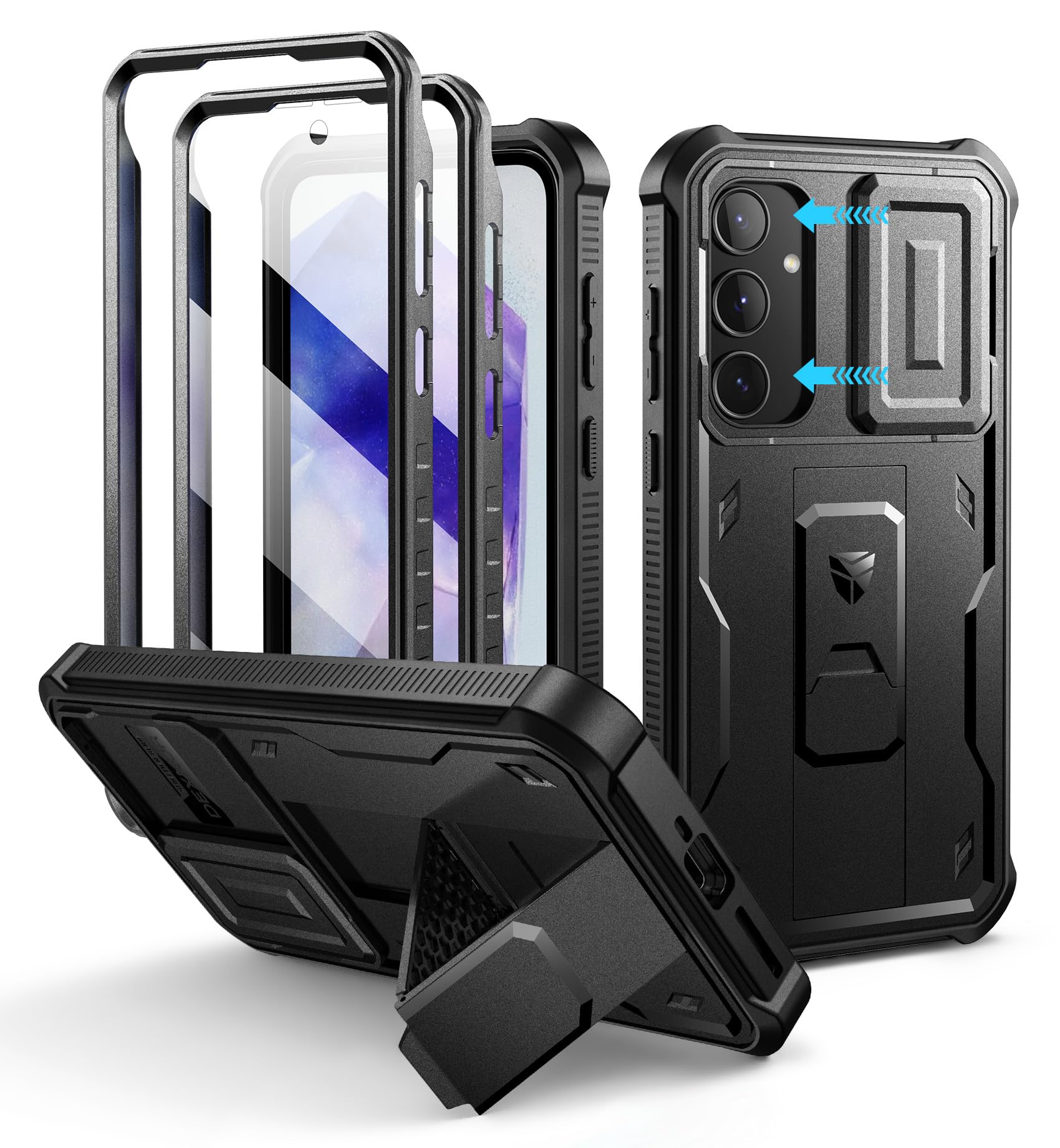 Foto 2 pulgar | Funda De Teléfono Dexnor Para Samsung Galaxy A35 5g Con Protector De Pantalla - Venta Internacional.