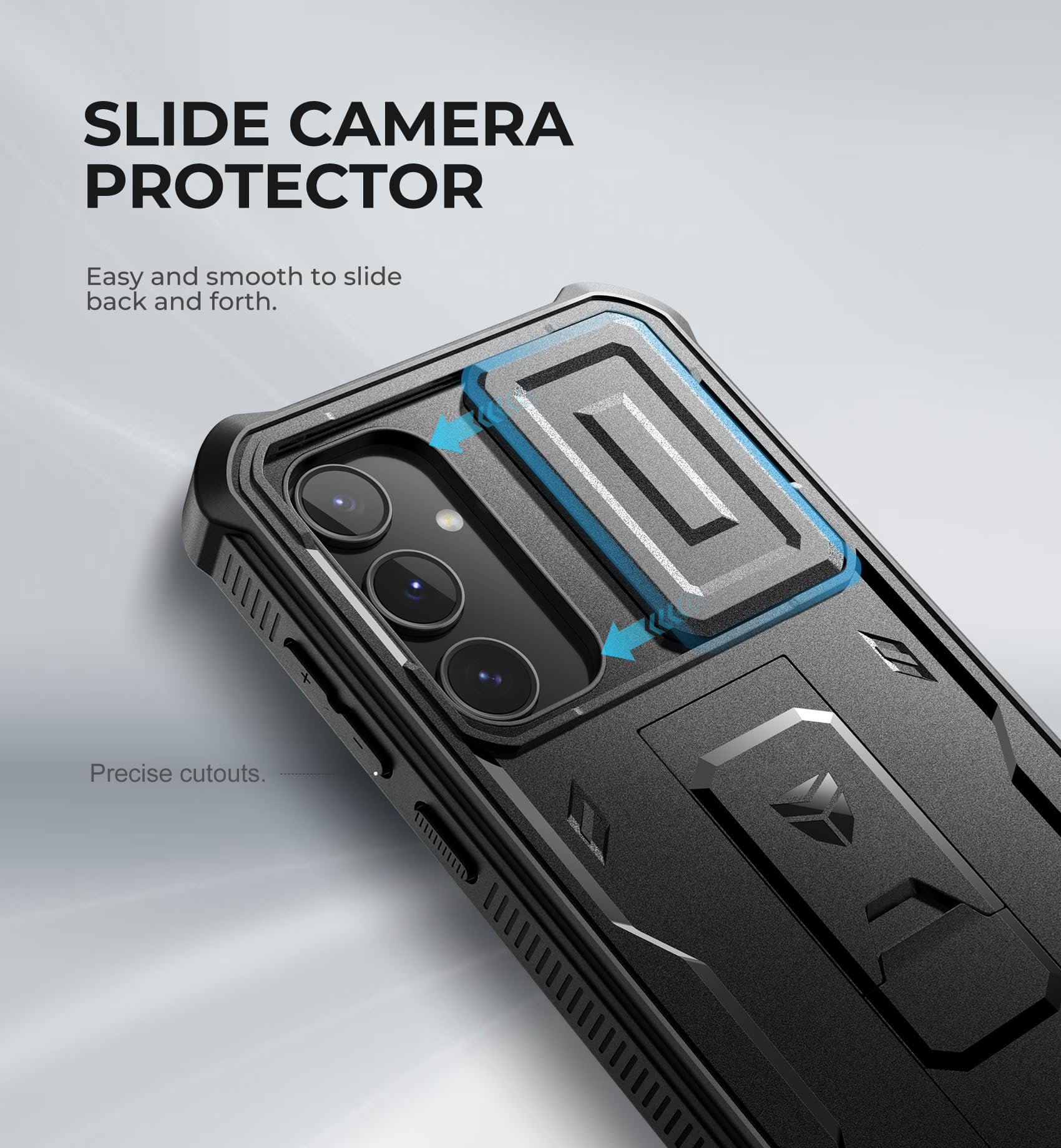 Foto 4 pulgar | Funda De Teléfono Dexnor Para Samsung Galaxy A35 5g Con Protector De Pantalla - Venta Internacional.
