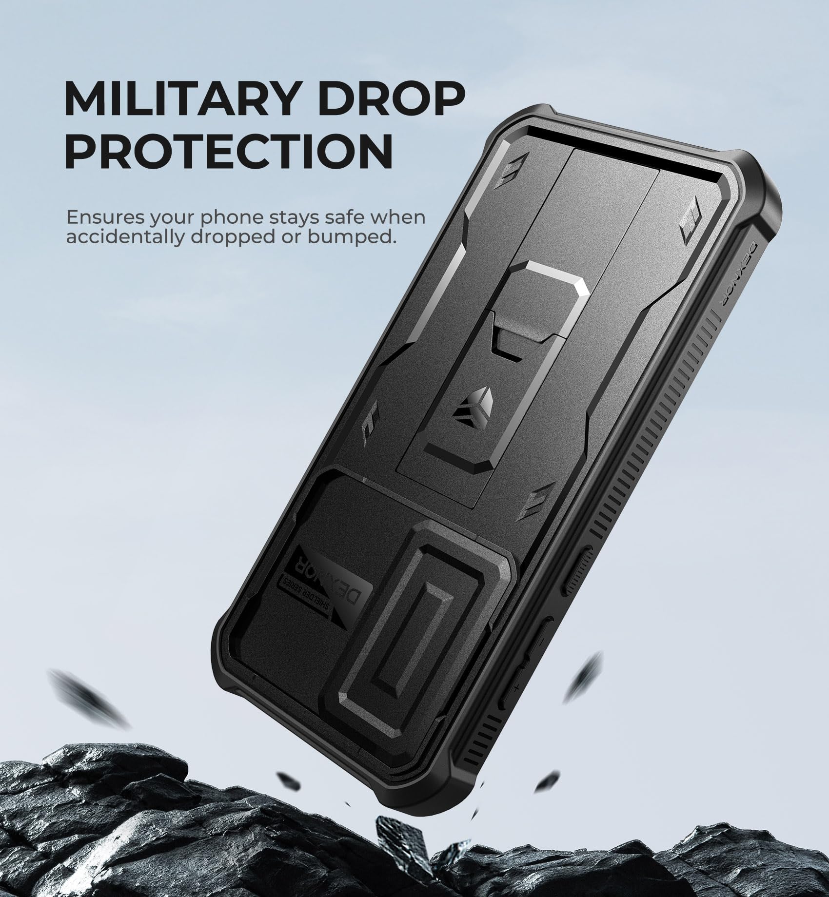 Foto 7 pulgar | Funda De Teléfono Dexnor Para Samsung Galaxy A35 5g Con Protector De Pantalla - Venta Internacional.