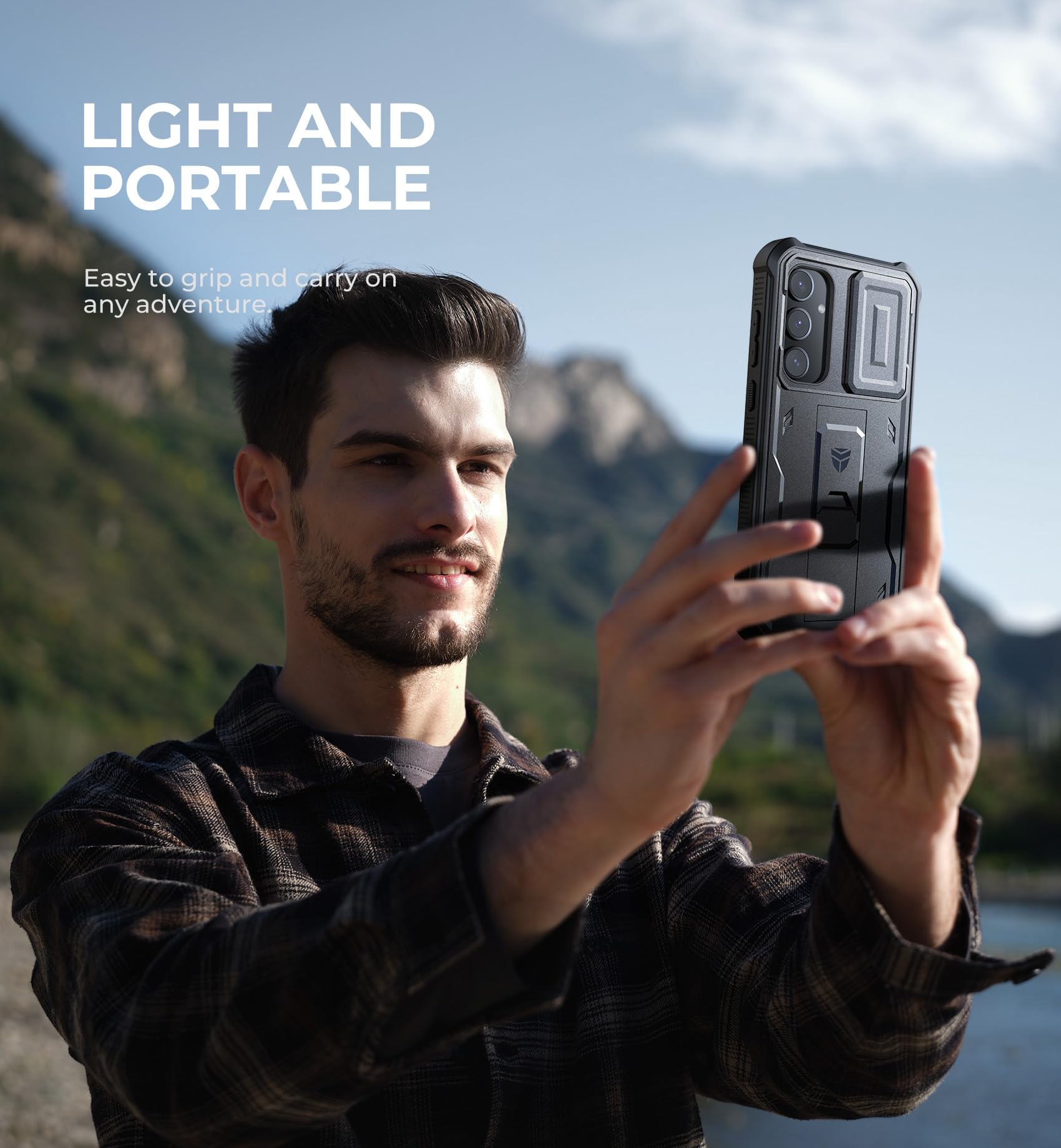 Foto 8 pulgar | Funda De Teléfono Dexnor Para Samsung Galaxy A35 5g Con Protector De Pantalla - Venta Internacional.