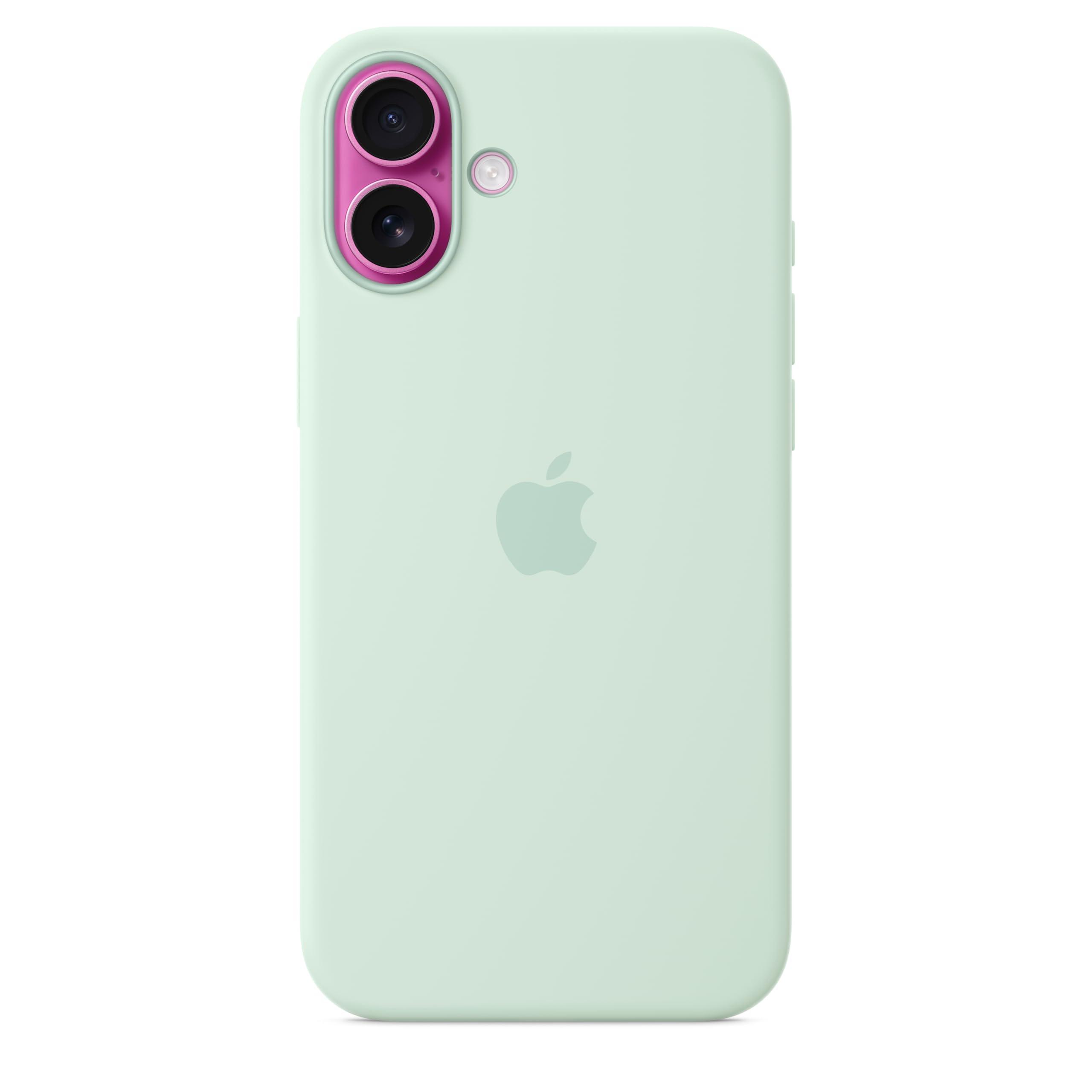 Foto 4 pulgar | Funda De Silicona Para Apple Iphone 16 Plus Con Magsafe Aquamarine - Venta Internacional.