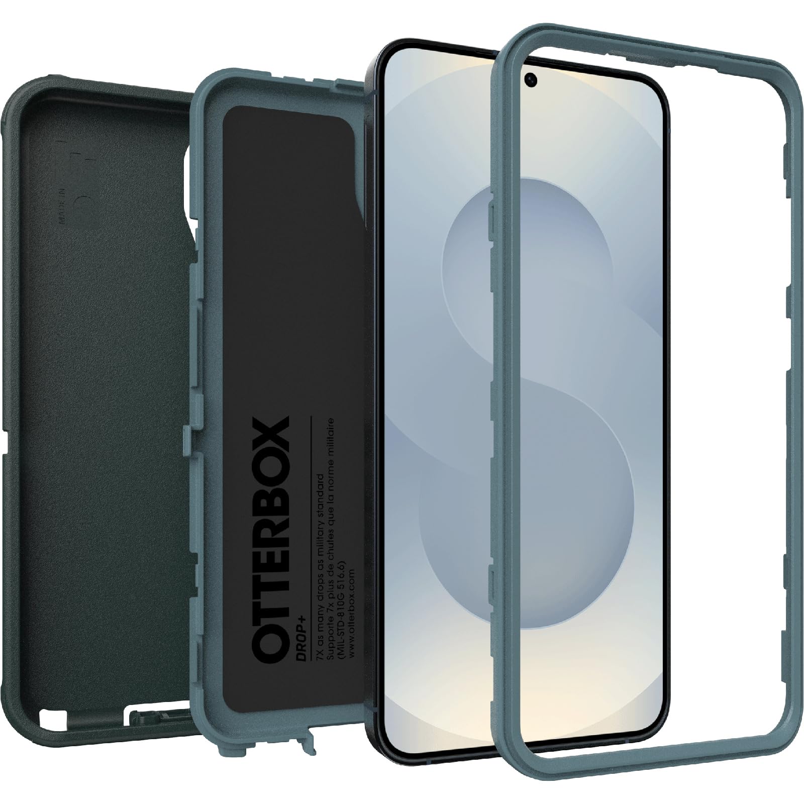 Foto 3 pulgar | Funda Otterbox Defender Series Sagebrush Green Para Samsung Galaxy S25+ Y S24+ - Venta Internacional.