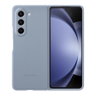 Foto 1 | Funda Para Teléfono Samsung Galaxy Z Fold5 De Piel Ecológica, Color Azul Helado - Venta Internacional.