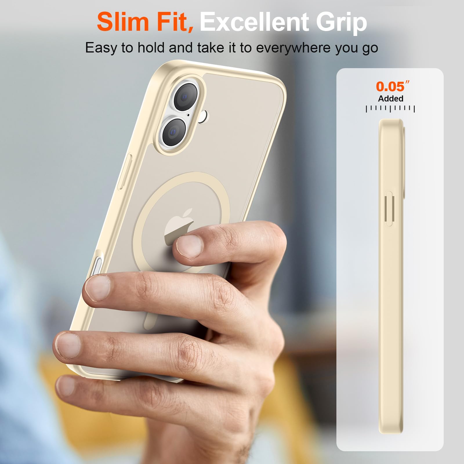 Foto 8 pulgar | Funda Magnética Supfine Para Iphone 16 Antihuellas - Venta Internacional.