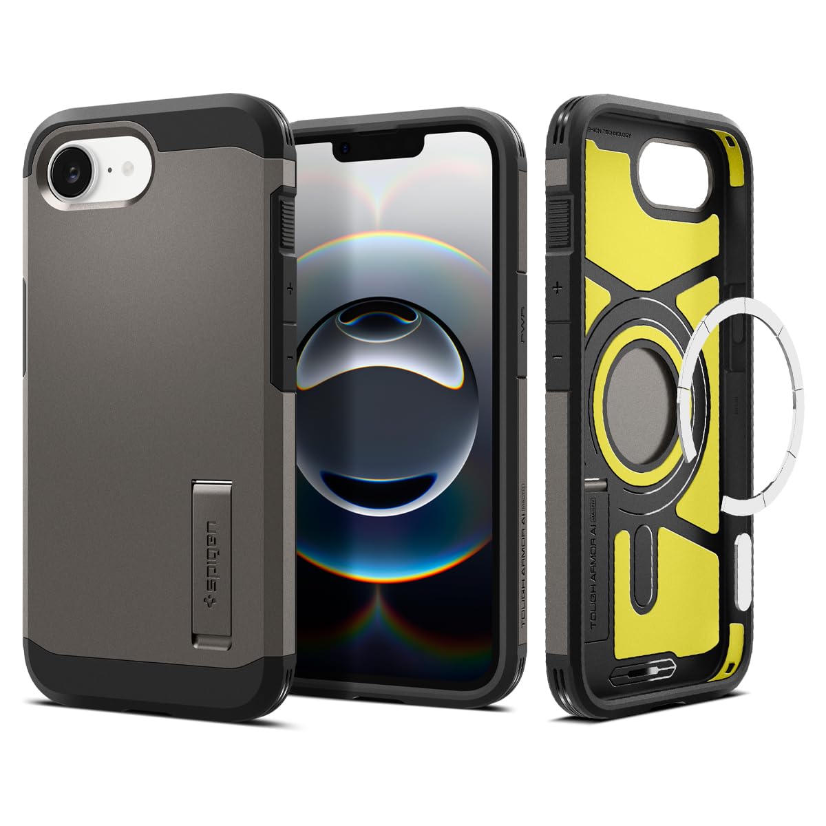 Foto 2 pulgar | Funda De Teléfono Spigen Tough Armor (ai) Magfit Para Iphone 16e - Venta Internacional.