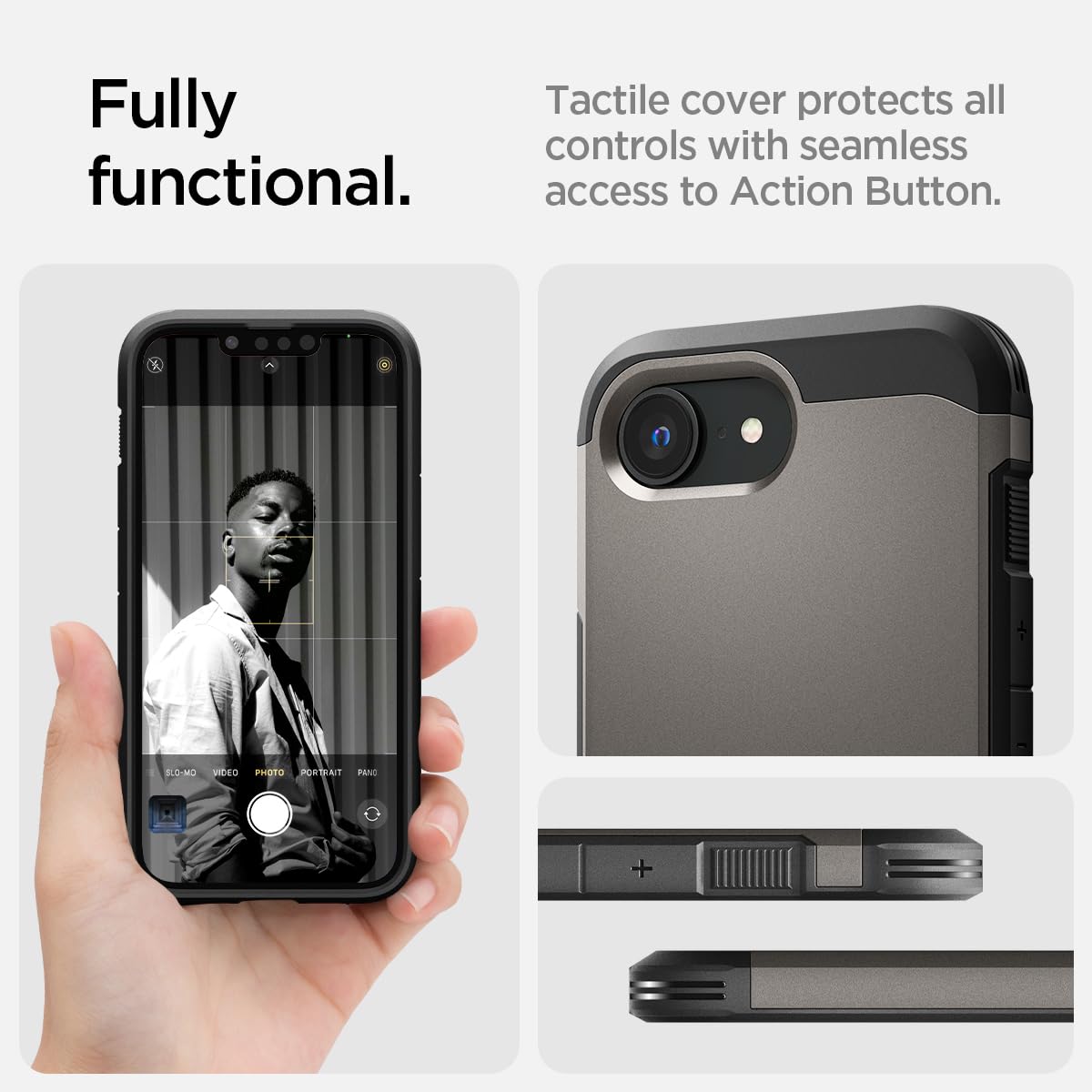 Foto 6 pulgar | Funda De Teléfono Spigen Tough Armor (ai) Magfit Para Iphone 16e - Venta Internacional.