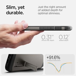 Foto 6 | Funda De Teléfono Spigen Tough Armor (ai) Magfit Para Iphone 16e - Venta Internacional.