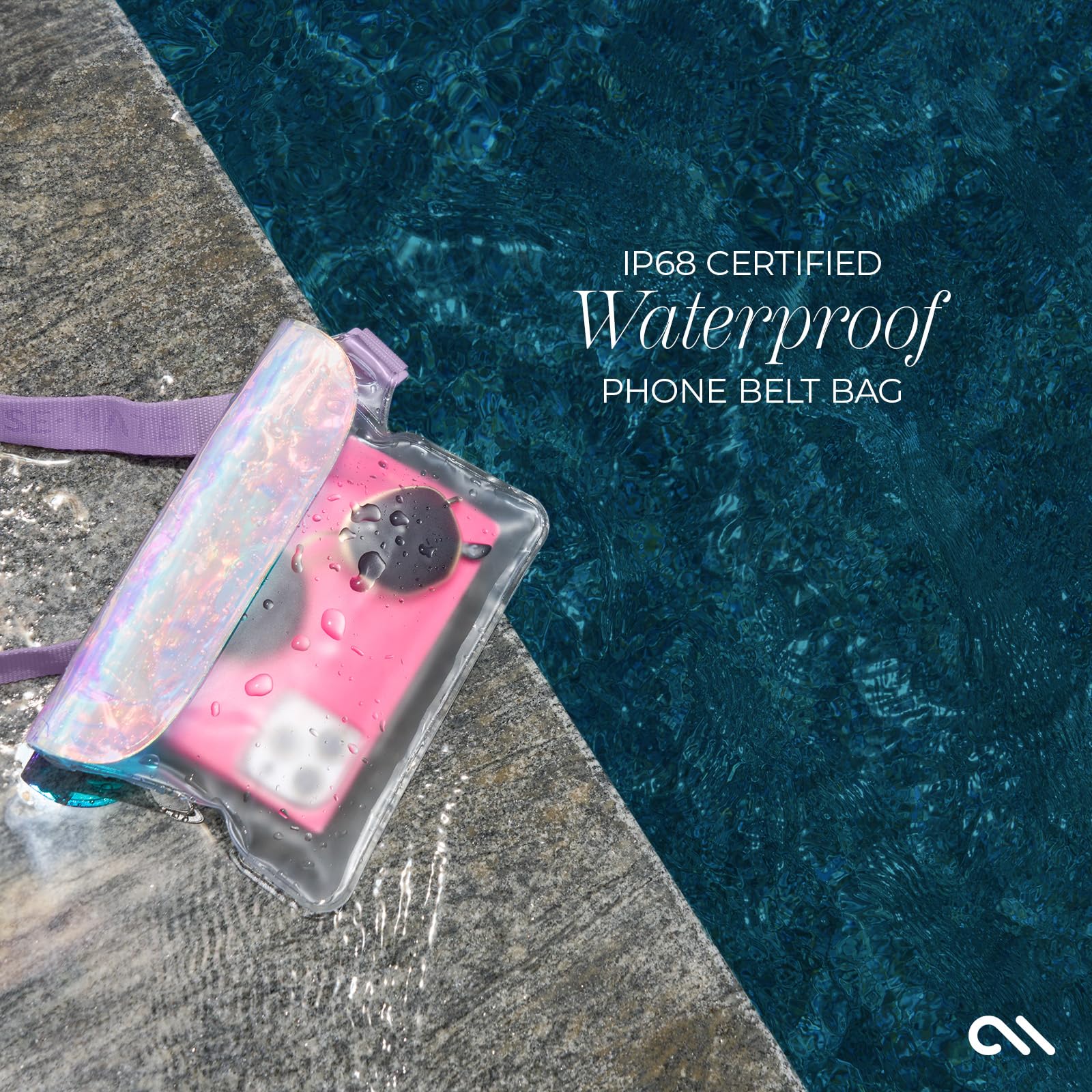 Foto 4 | Funda Impermeable para Teléfono Case-Mate Soap Bubble para iPhone - Venta Internacional