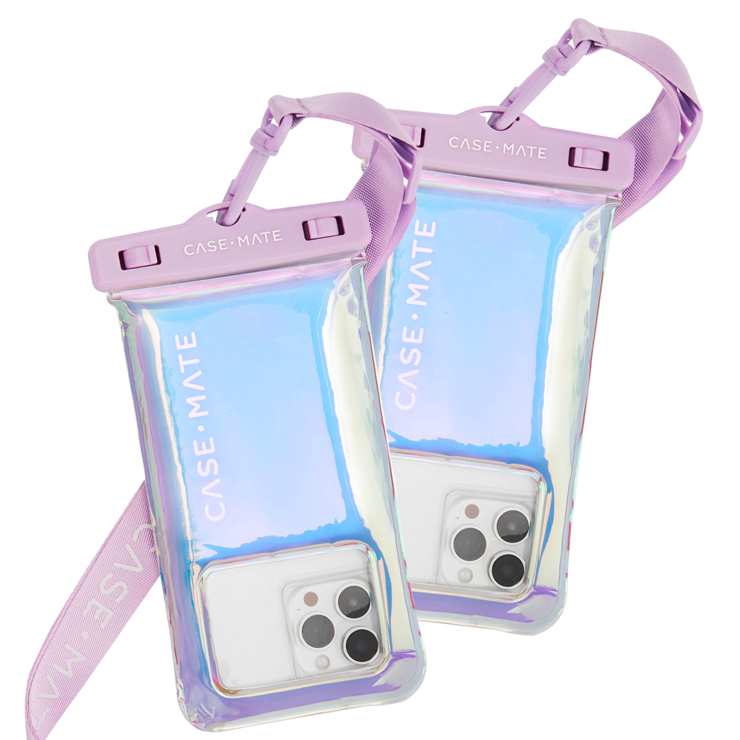 Foto 2 pulgar | Funda Impermeable para Teléfono Case-Mate Soap Bubble 2 Piezas - Venta Internacional