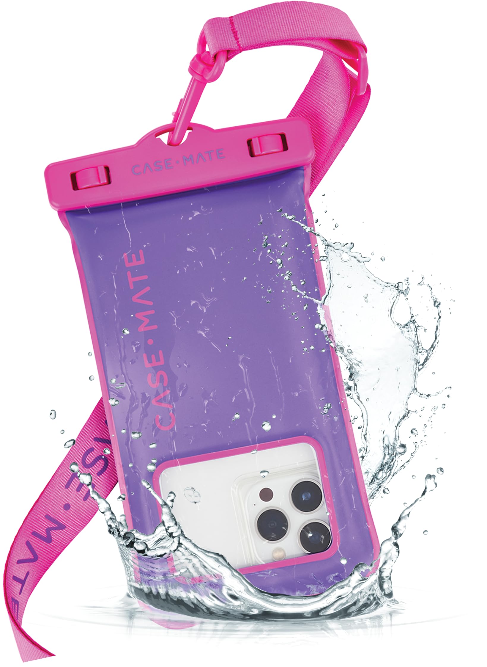Foto 2 pulgar | Funda Impermeable para Teléfono Case-Mate con Cordón Cruzado - Venta Internacional