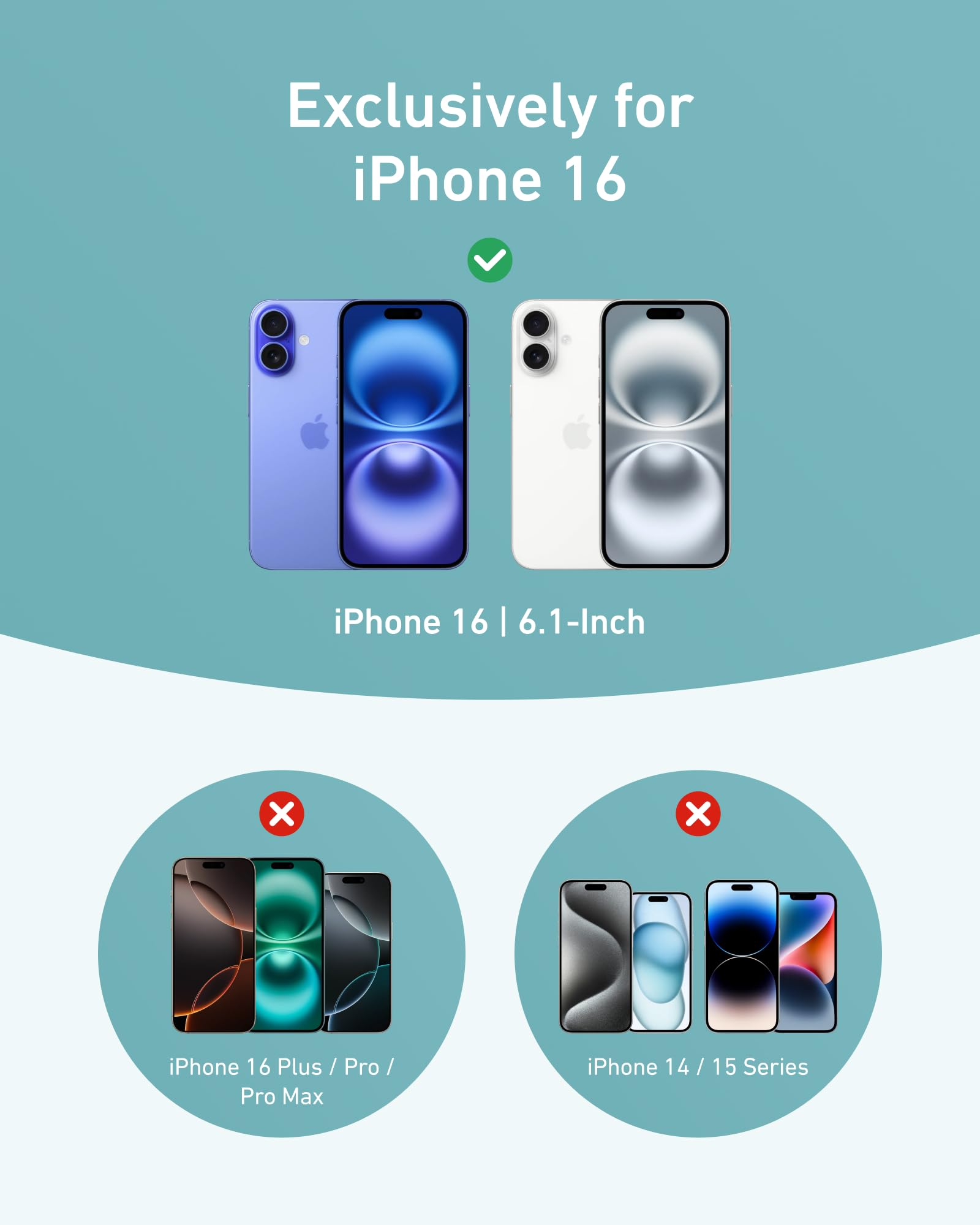 Foto 8 pulgar | Funda Para Teléfono Anker Ultra Magnetic Con Soporte Anular De 360° Para Iphone 16 - Venta Internacional.
