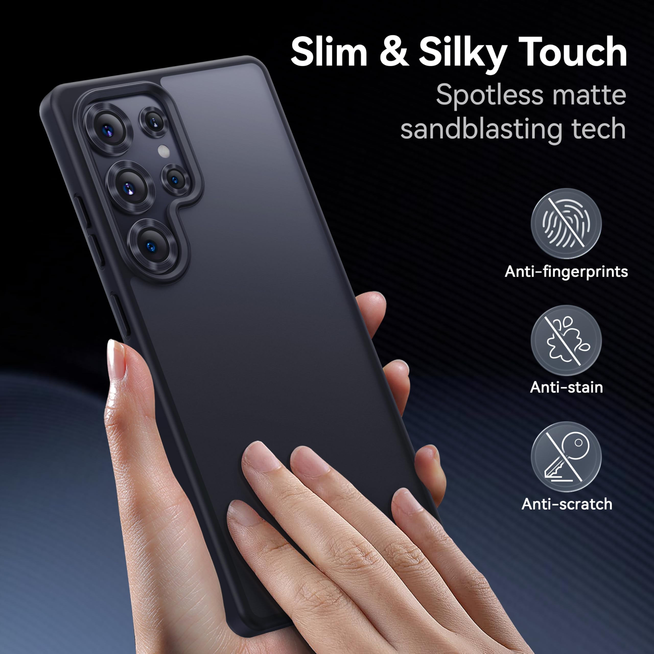 Foto 3 pulgar | Funda De Teléfono Casekoo Genuina Oficial Para Samsung S25 Ultra - Venta Internacional.