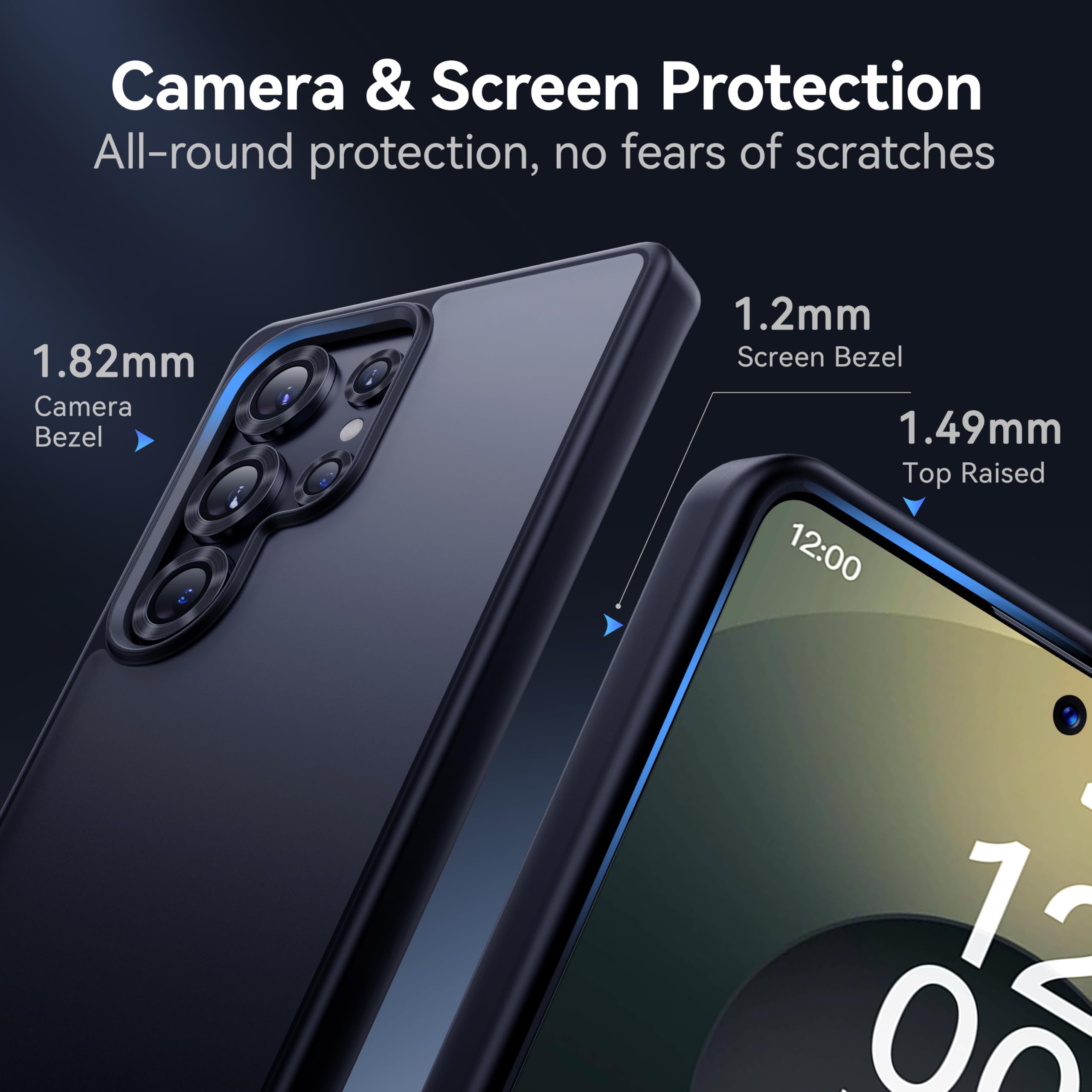 Foto 5 pulgar | Funda De Teléfono Casekoo Genuina Oficial Para Samsung S25 Ultra - Venta Internacional.