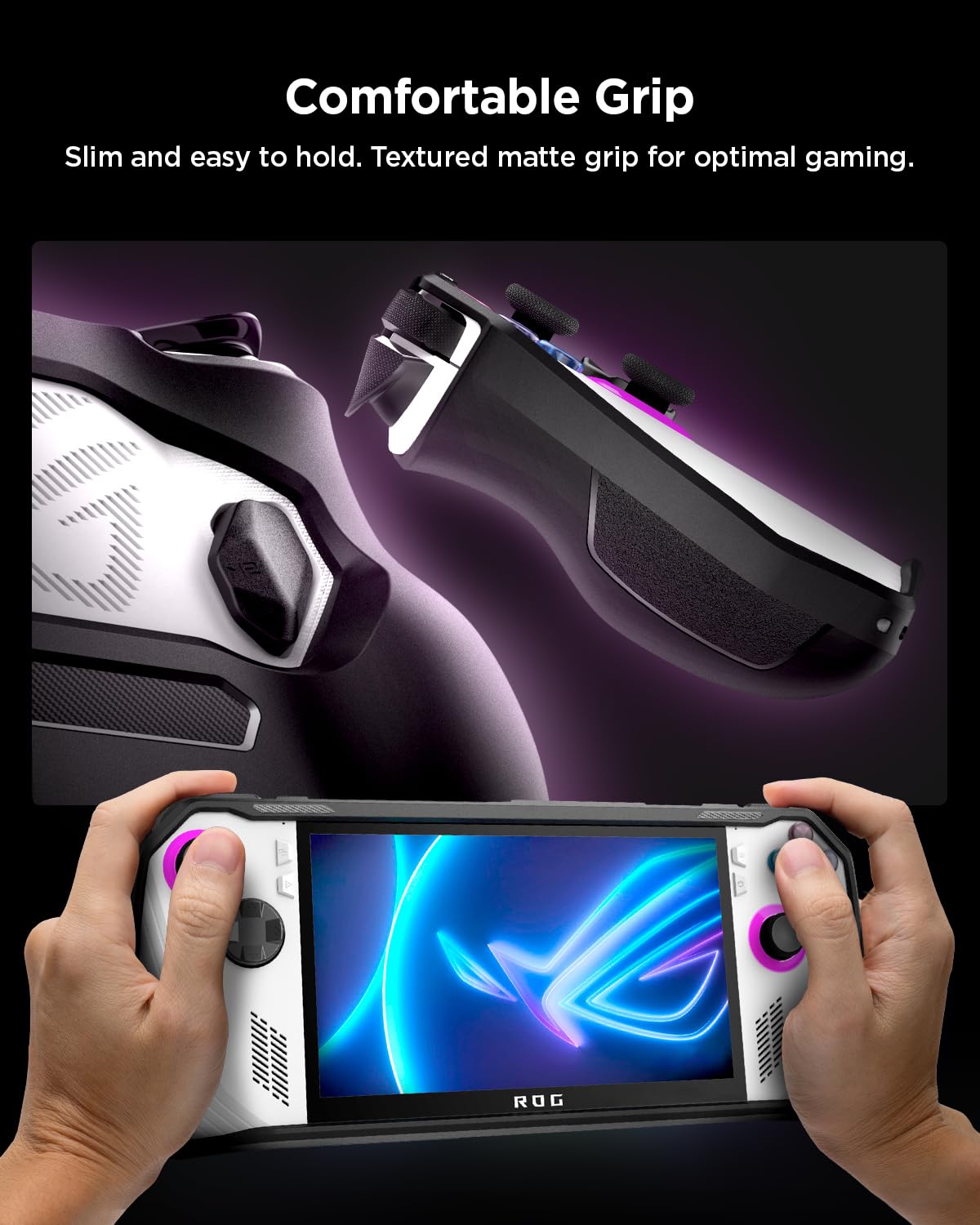 Foto 5 pulgar | Funda Protectora Spigen Rugged Armor Para Asus Rog Ally (2023) - Venta Internacional.