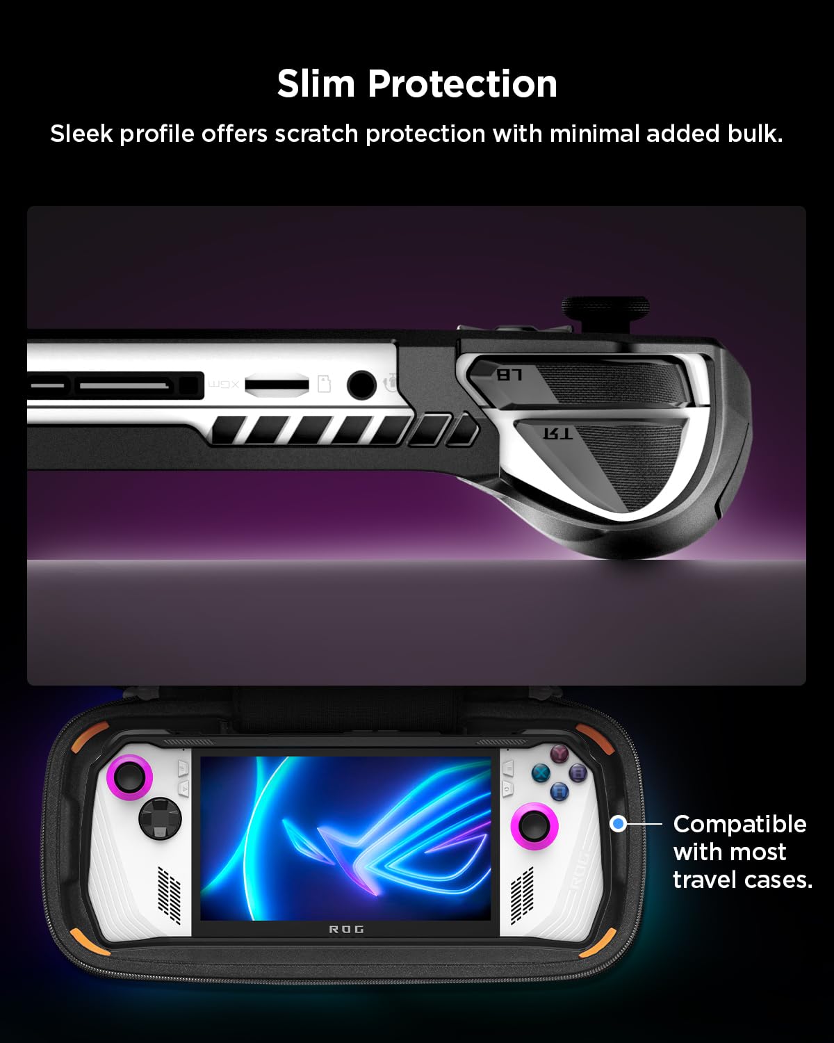 Foto 6 pulgar | Funda Protectora Spigen Rugged Armor Para Asus Rog Ally (2023) - Venta Internacional.