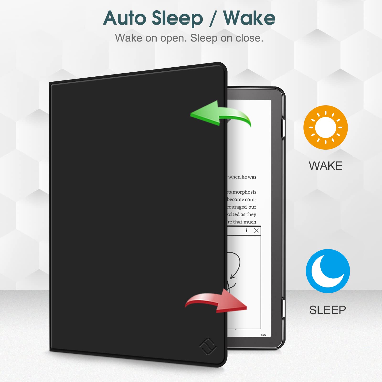 Foto 2 | Funda Fintie Slimshell Para Kindle Scribe 10.2 (2024/2022) - Venta Internacional.