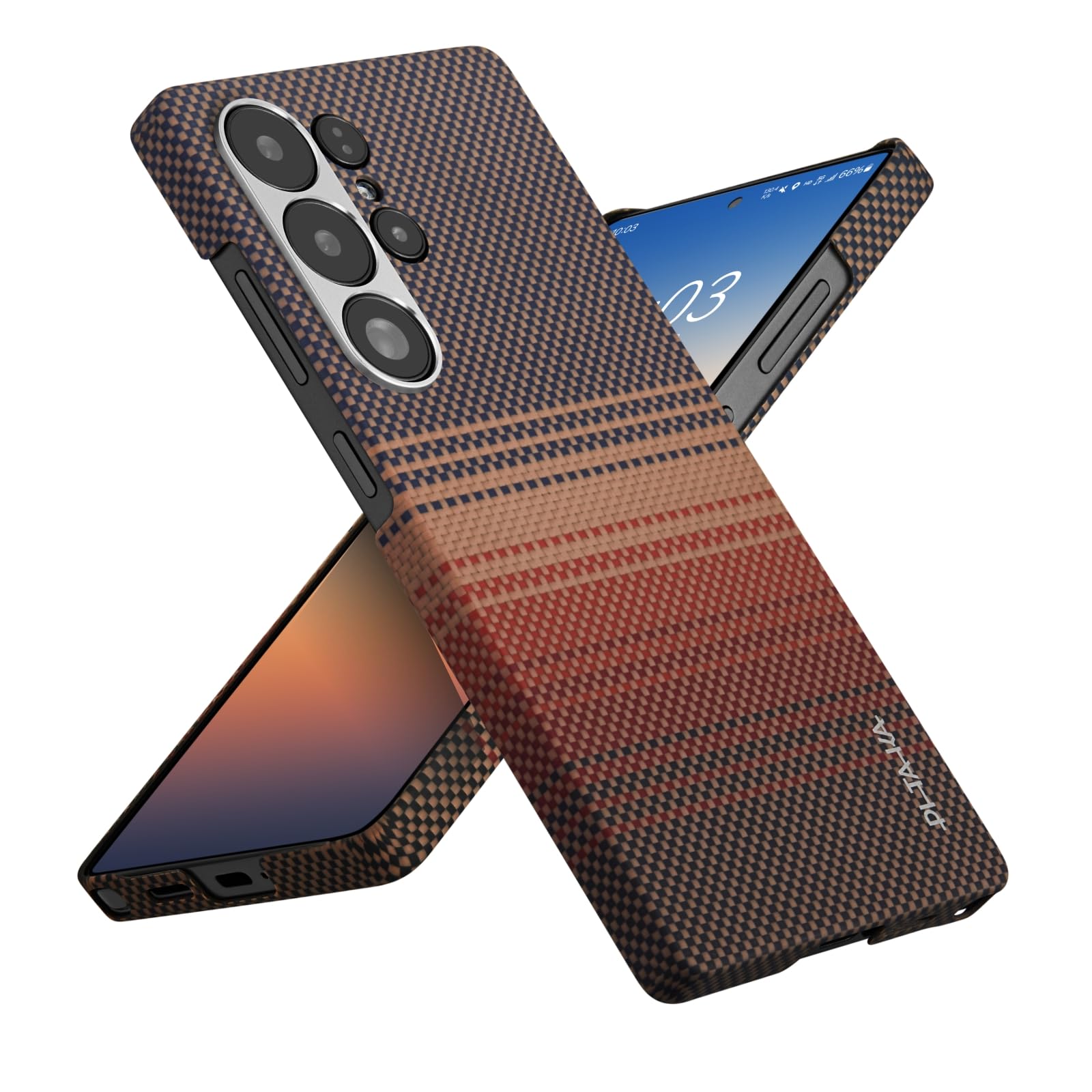 Foto 1 | Funda Pitaka Para Samsung Galaxy S25 Ultra 6.9'' 1500d Aramid - Venta Internacional.