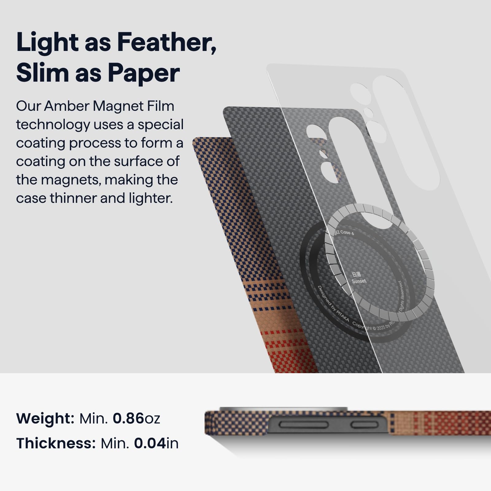 Foto 5 pulgar | Funda Pitaka Para Samsung Galaxy S25 Ultra 6.9'' 1500d Aramid - Venta Internacional.