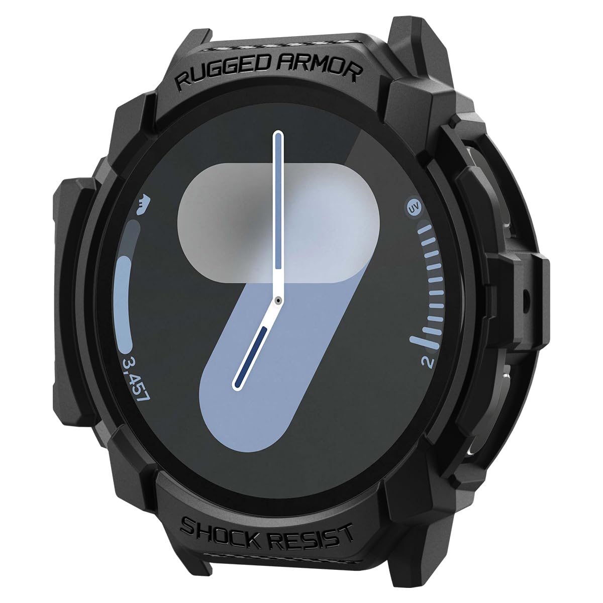 Foto 2 pulgar | Funda Spigen Rugged Armor Para Samsung Galaxy Watch 7 De 44 Mm - Venta Internacional.