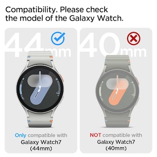Foto 2 | Funda Spigen Rugged Armor Para Samsung Galaxy Watch 7 De 44 Mm - Venta Internacional.