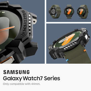 Foto 3 | Funda Spigen Rugged Armor Para Samsung Galaxy Watch 7 De 44 Mm - Venta Internacional.