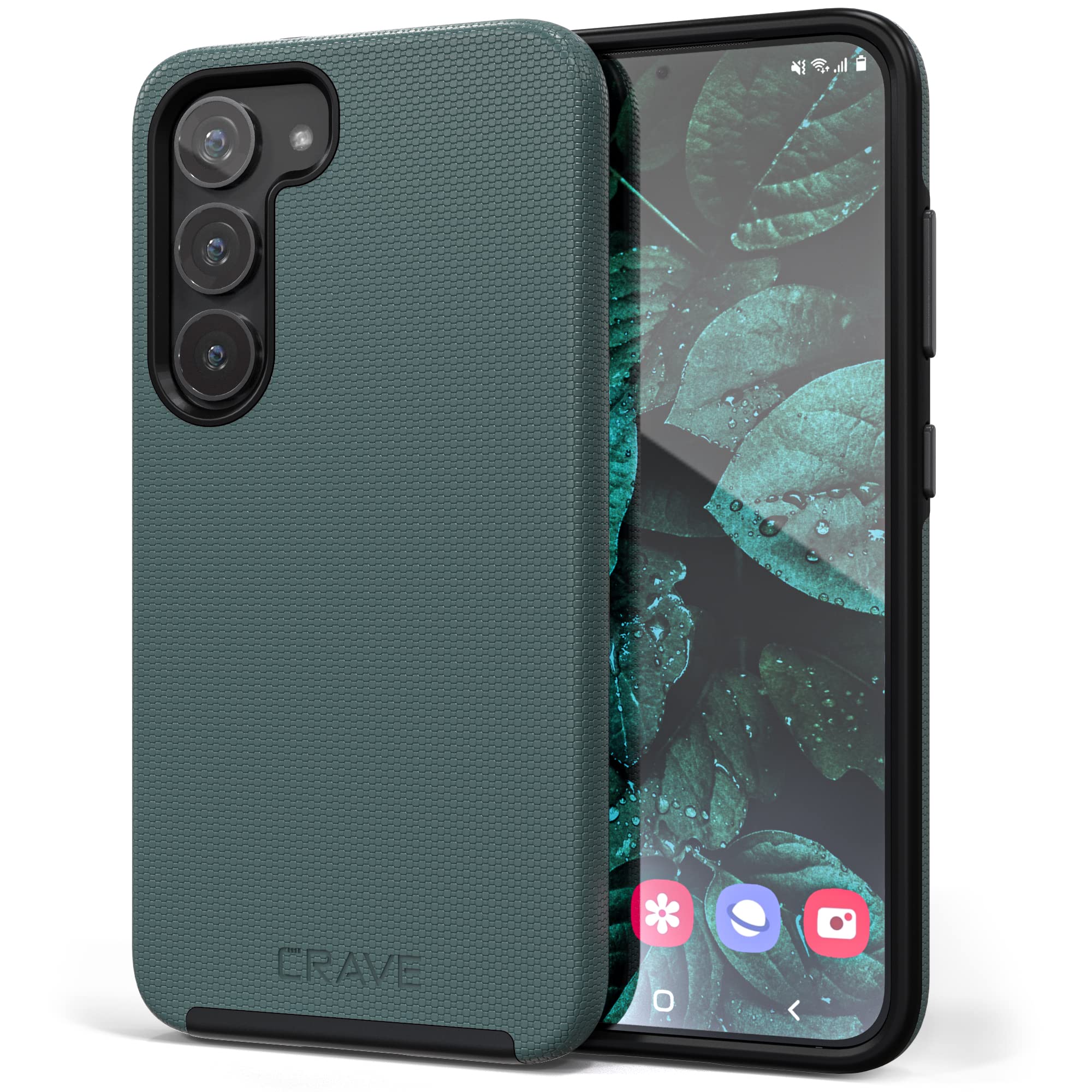 Foto 1 | Funda De Teléfono Crave Dual Guard Para Samsung Galaxy S23 - Verde - Venta Internacional.
