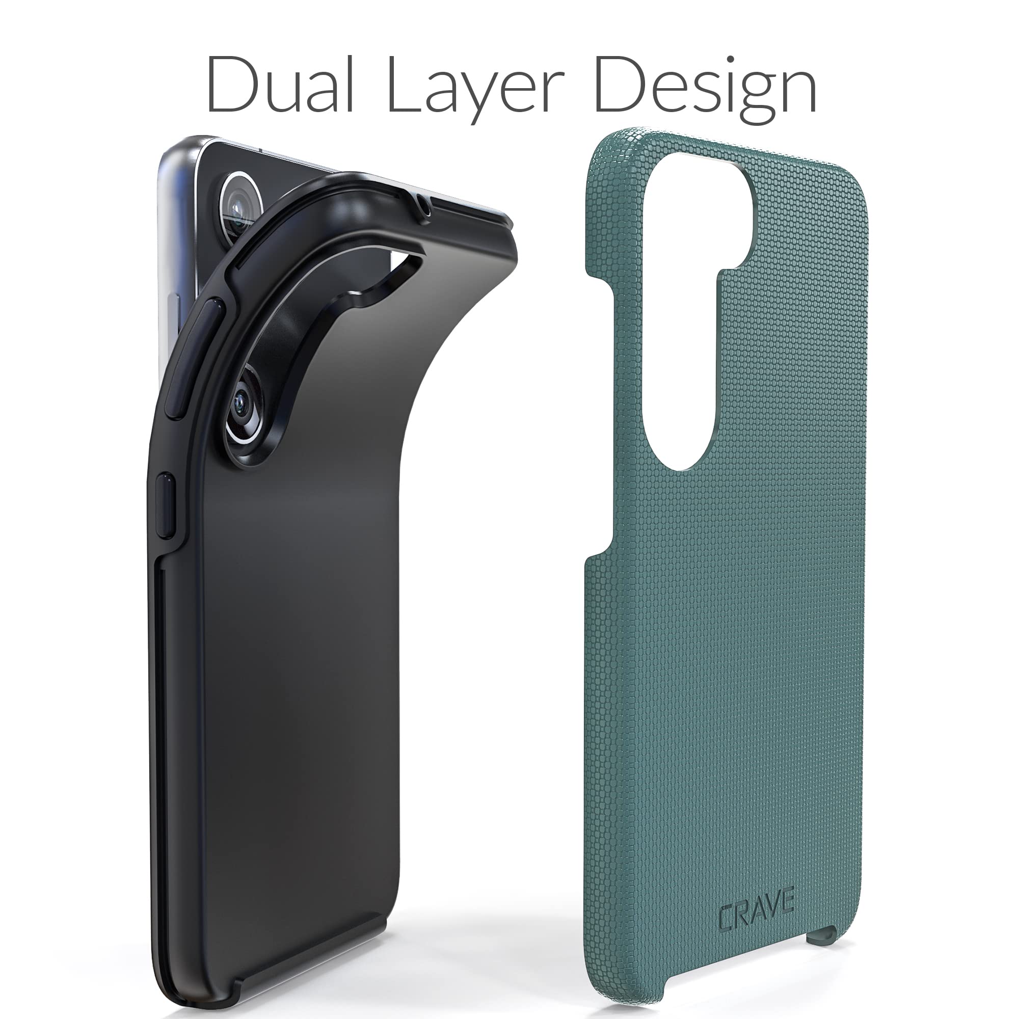Foto 5 pulgar | Funda De Teléfono Crave Dual Guard Para Samsung Galaxy S23 - Verde - Venta Internacional.