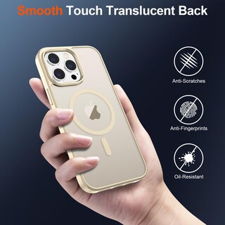 Foto 6 | Funda Magnética Supfine Para Iphone 12 Pro Max, Color Blanco Envejecido - Venta Internacional.