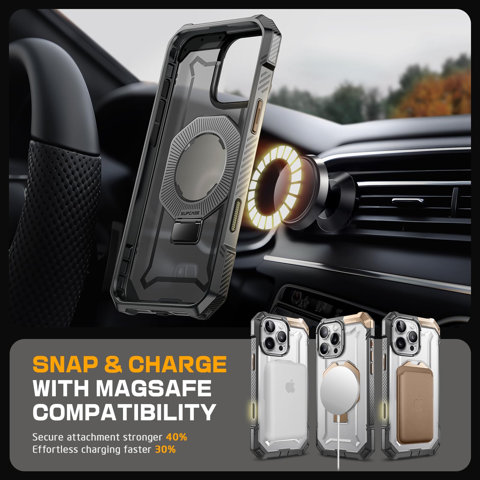 Foto 8 pulgar | Funda Para Teléfono Supcase Unicorn Beetle Grip Para Iphone 16 Pro Max - Venta Internacional.