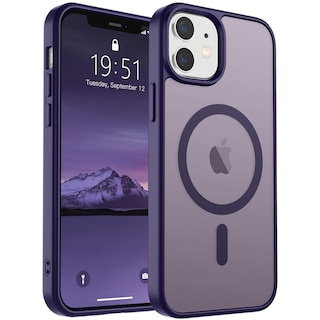 Foto 1 | Funda Magnética Supfine Para Iphone 12/12 Pro, Color Morado Oscuro - Venta Internacional.
