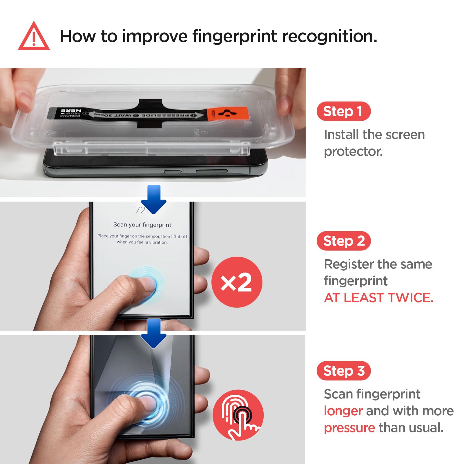 Foto 8 pulgar | Protector De Pantalla Spigen Glastr Ez Fit Privacy Galaxy S24 Ultra - Venta Internacional.