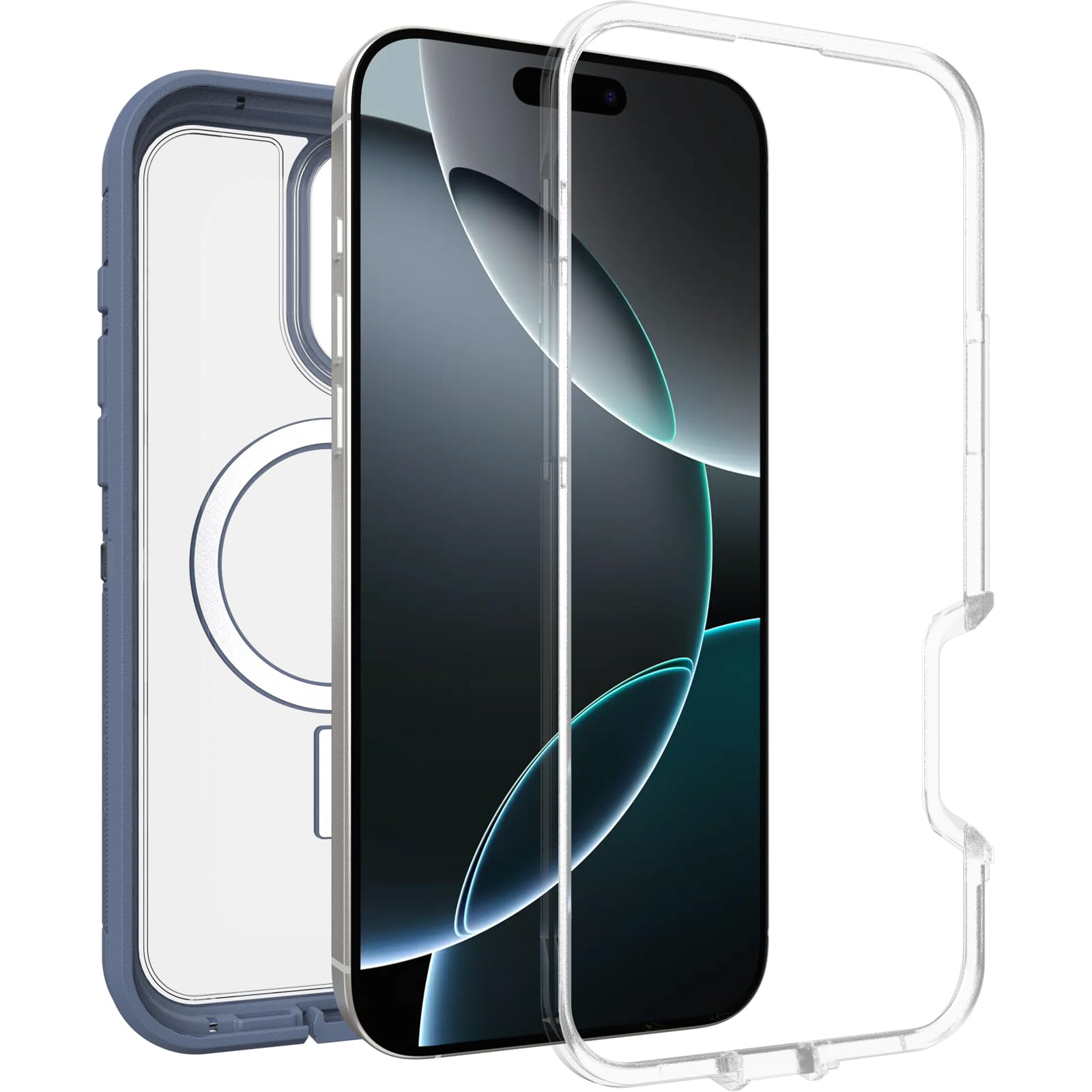 Foto 3 | Funda Para Teléfono Otterbox Iphone 16 Pro Max Defender Xt Clear - Venta Internacional.