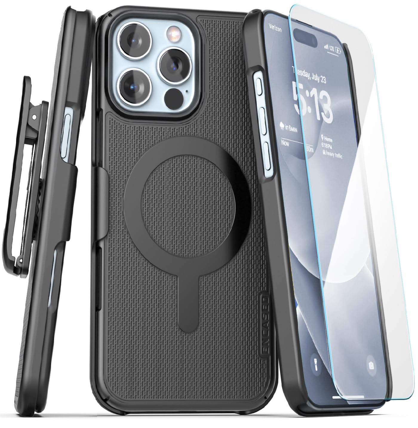 Foto 2 pulgar | Funda Para Cinturón Compatible Con Iphone 16 Pro Max Magsafe - Venta Internacional.