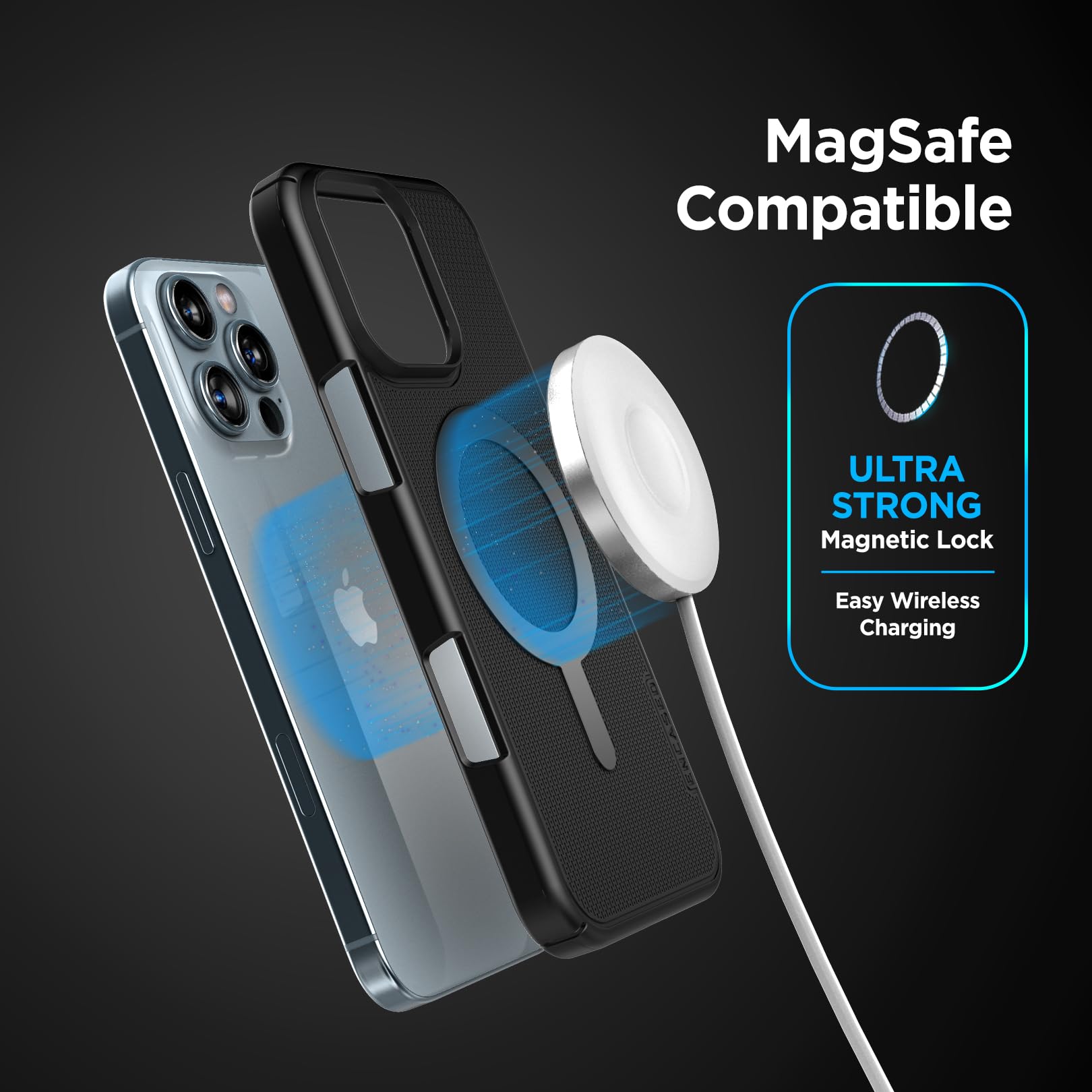 Foto 4 pulgar | Funda Para Cinturón Compatible Con Iphone 16 Pro Max Magsafe - Venta Internacional.