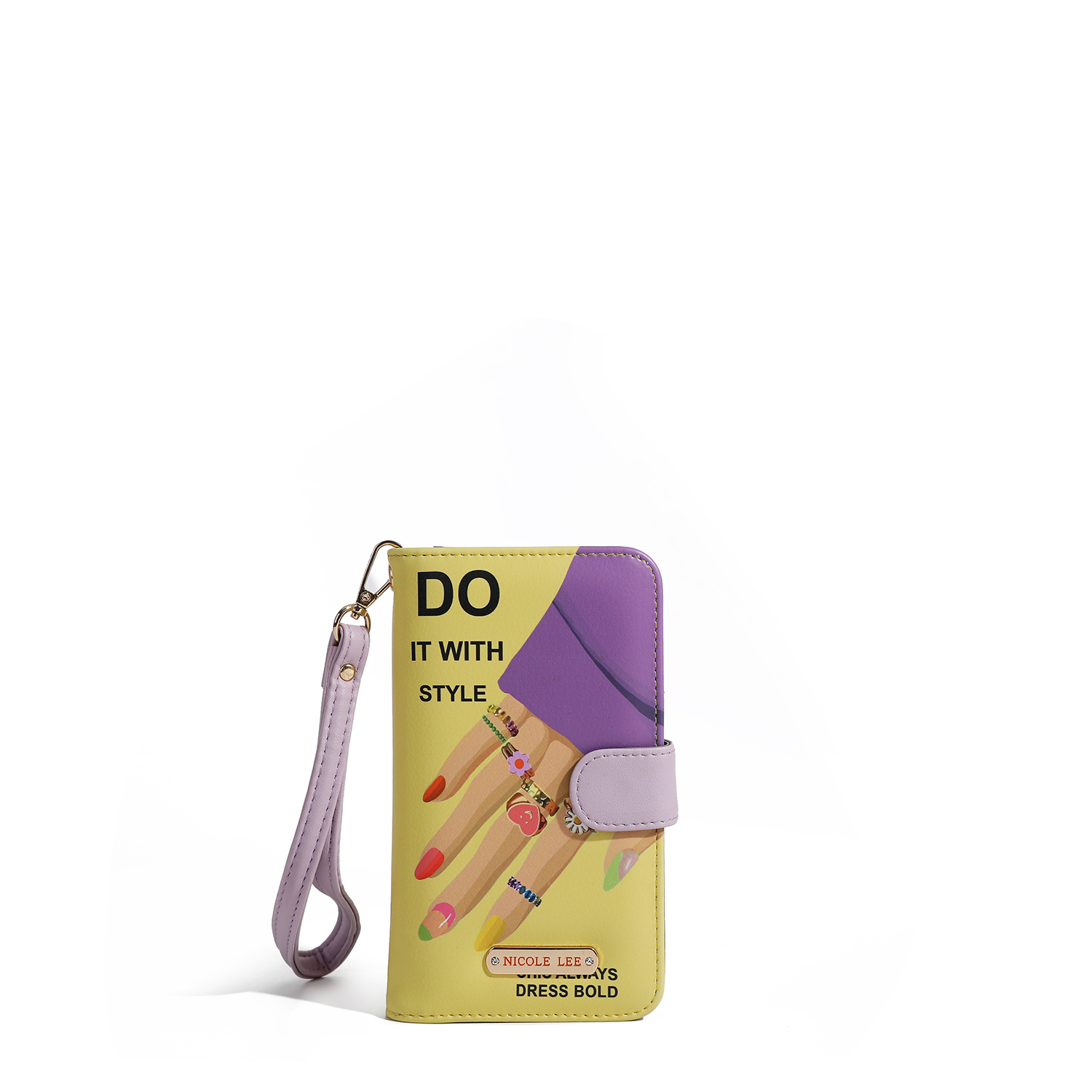 Funda Porta Celular, Tarjetero Nicole Lee Nail Polish