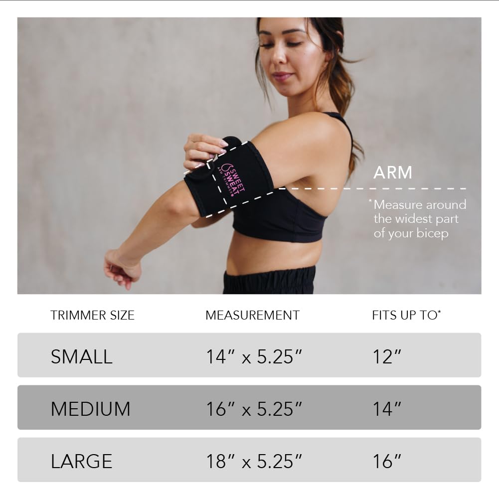 Foto 5 pulgar | Recortadora De Brazos Sports Research Sweet Sweat De Neopreno Rosa M - Venta Internacional.