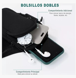 Foto 2 | Brazalete Xtellar Deportivo Para Celular Bolsa De Brazo Para Correr